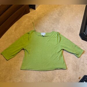 Jessica Howard Lime Green Top